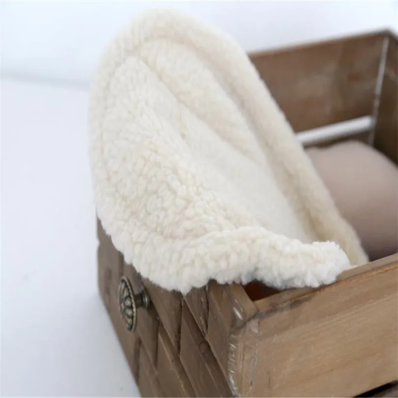 Новорожденный реквизит для фотосъемки массивная пушистая корзина фаршированная