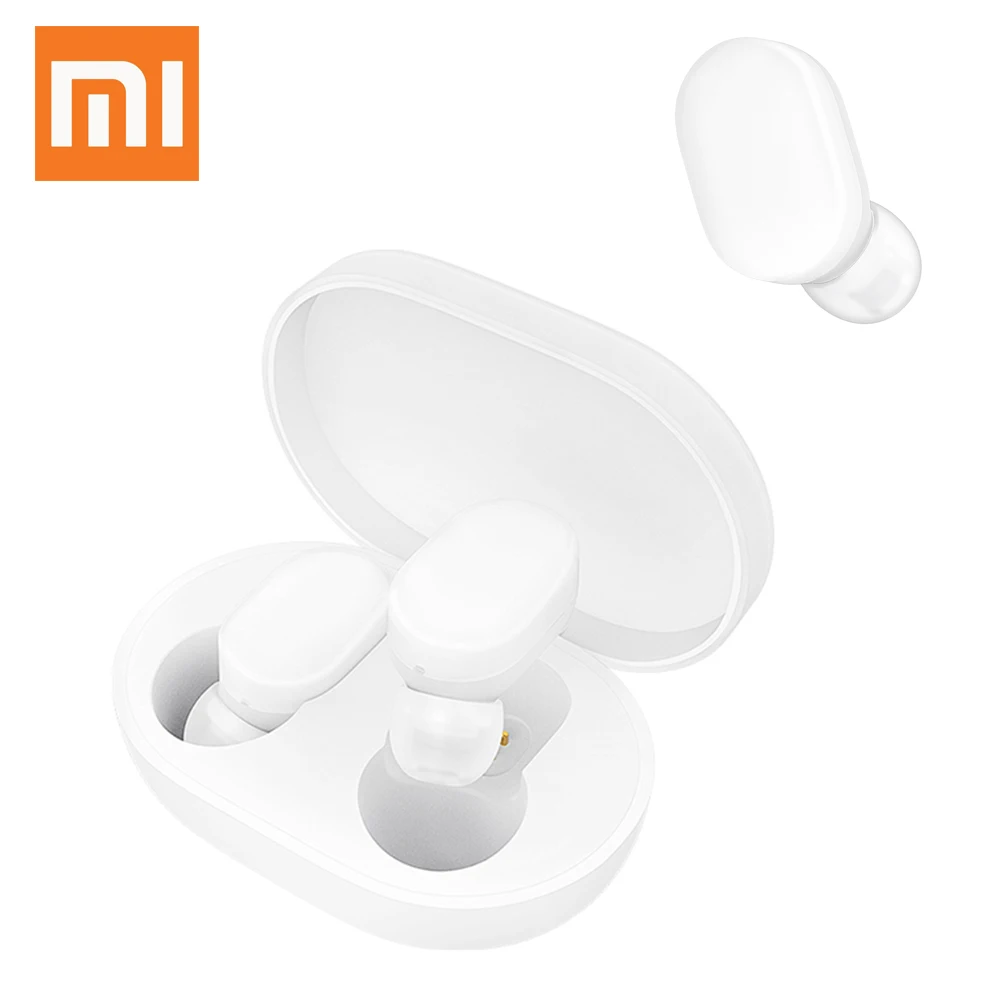 100% Оригинальные Xiao mi AirDots Bluetooth наушники Молодежная версия стерео ni Беспроводная 5