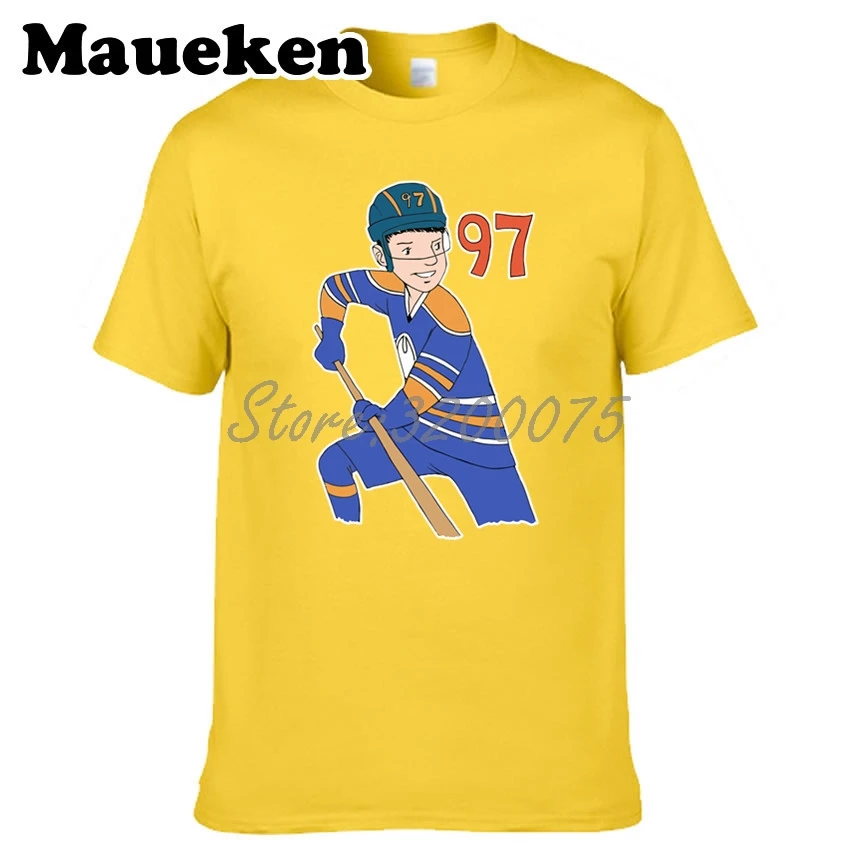 Мужская футболка с короткими рукавами Канада 97 Connor McDavid модная
