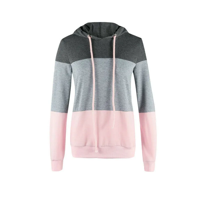 Женские повседневные свитшоты в стиле пэчворк новые модные весенне-осенние Топы