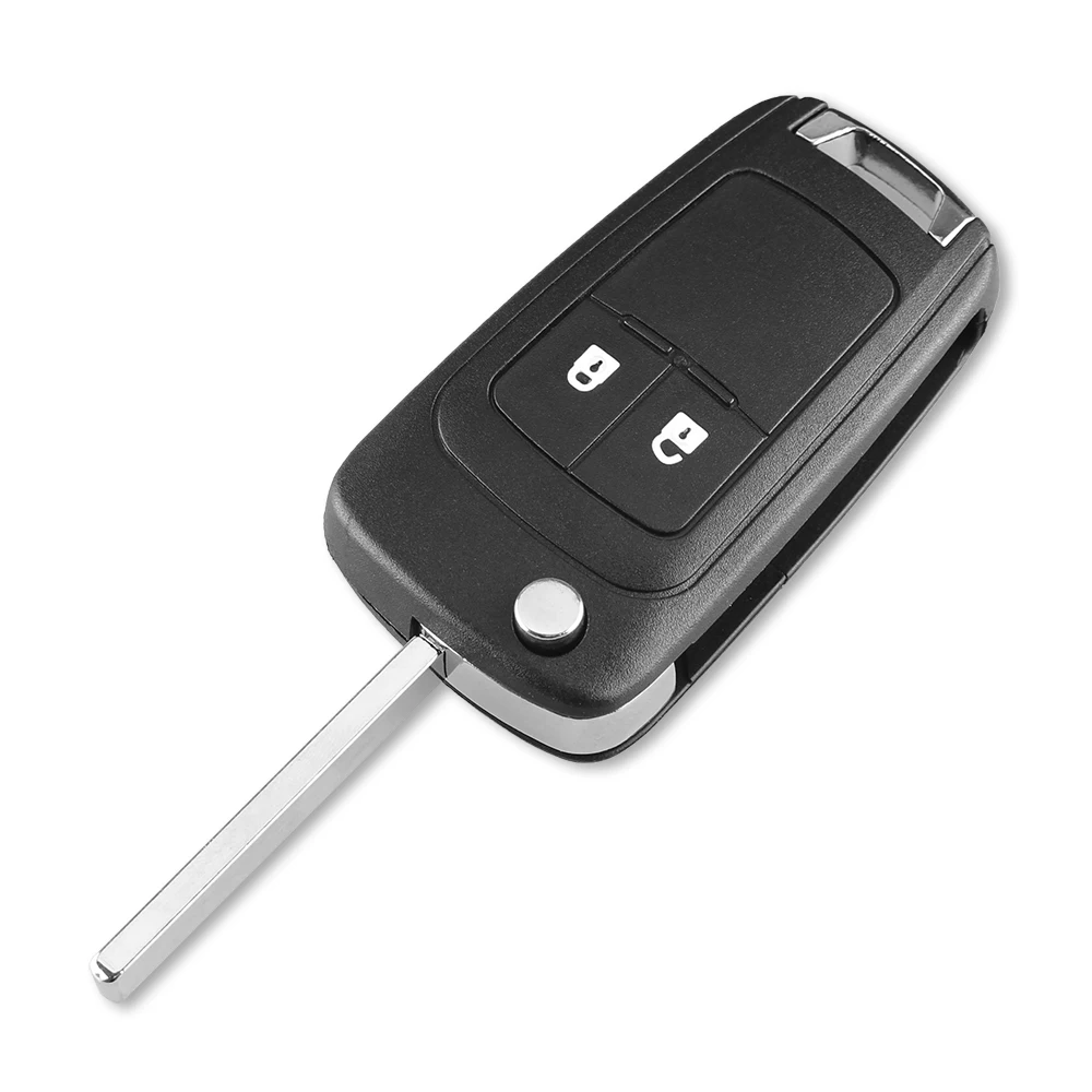 KEYYOU 2/3/4 кнопки Флип складной дистанционный ключ для автомобиля брелок Chevrolet Cruze