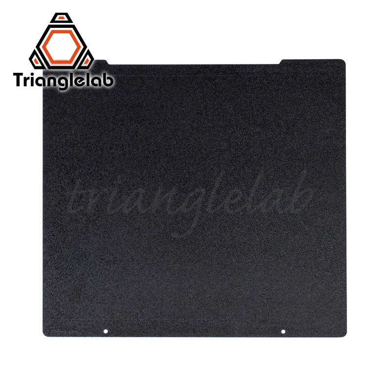 Trianglelab 241x252 Двусторонняя текстурированная пей Рессорная сталь лист с порошковым покрытием пей сборки пластины для Prusa i3 MK2.5S mk3 MK3S