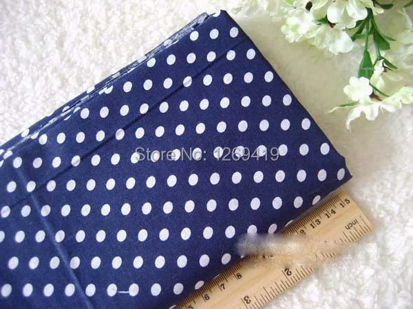 7 шт. 50*50 см хлопковая ткань с принтом в горошек|patchwork tilda|printed cotton fabriccotton fabric bundles |