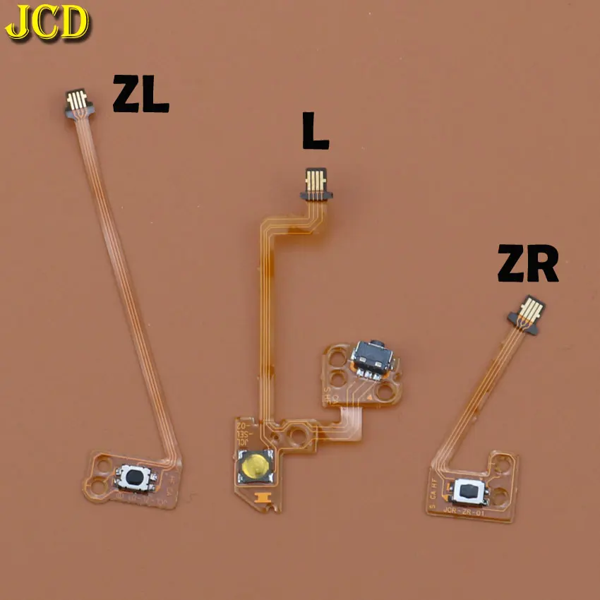 Замена JCD ZR ZL L SL SR лента-брелок гибкий кабель для Nintendo включения выключения кнопки