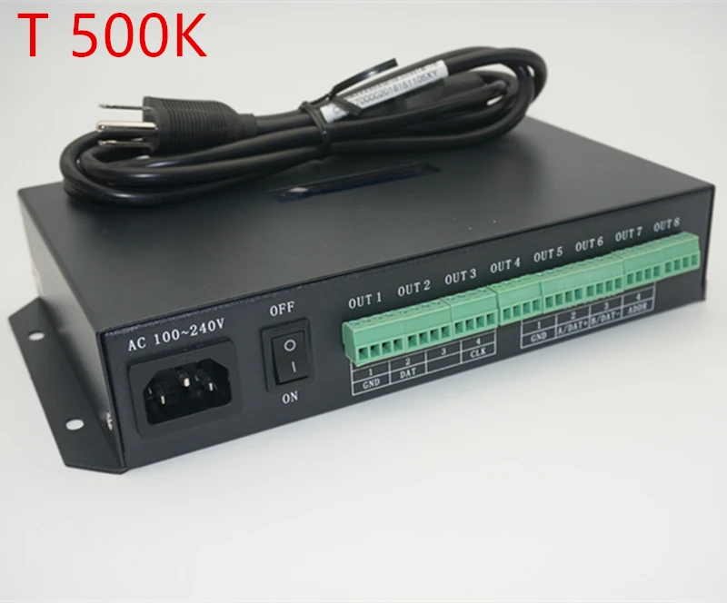 T500K контроллер компьютера онлайн RGB полноцветный светодиодный пиксельный модуль