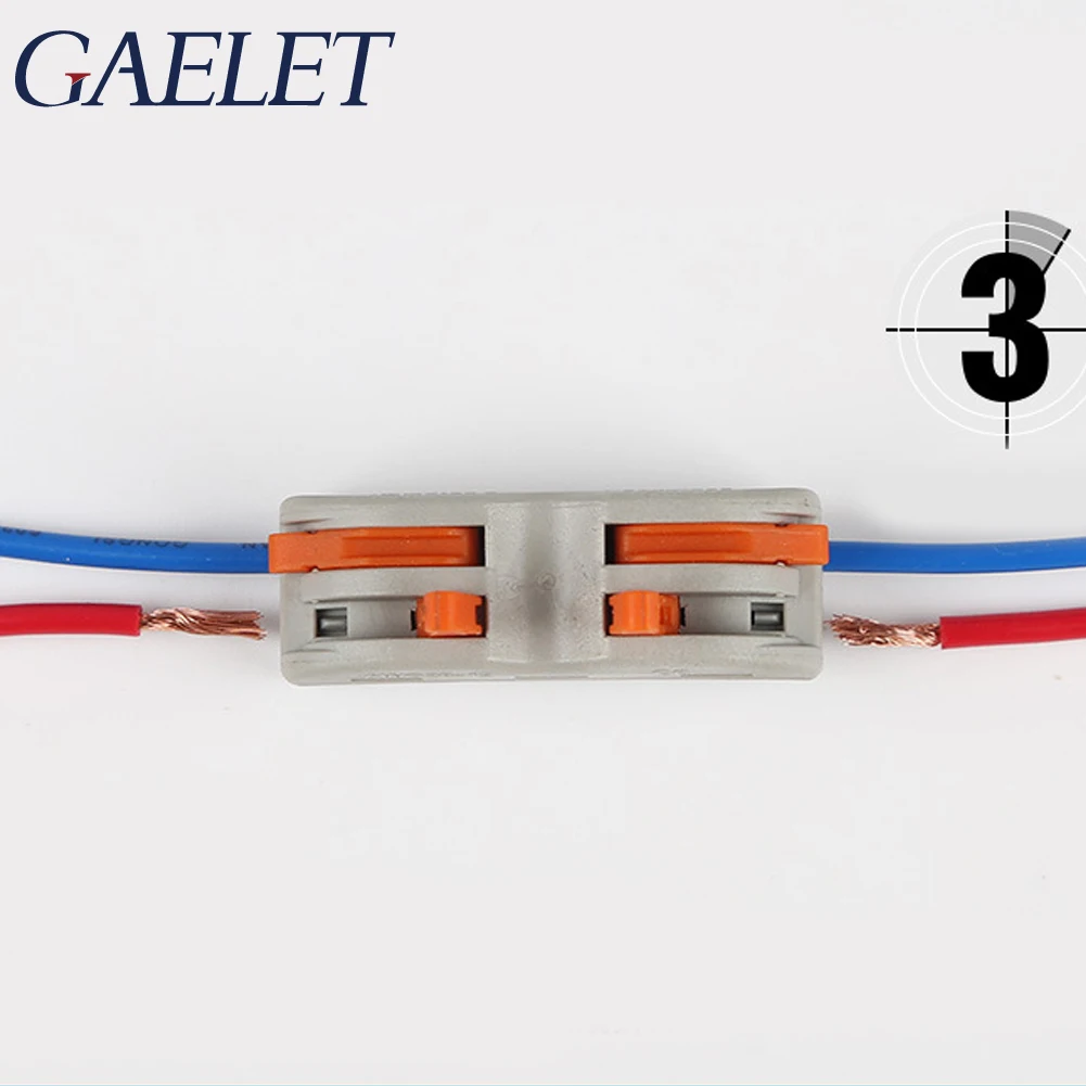 Новый SPL 2 типа Универсальный компактный провод разъем 1 шт. pin Мини Быстрый