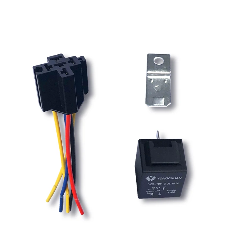 5 комплектов DC 12V 40A автомобильное реле Pin Провода водонепроницаемое и релейное