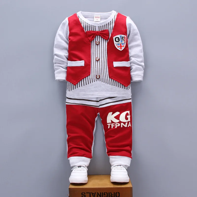 Children Casual Clothing Sets New Boy Summer Fashion Set Baby Boys Cartoon Short sleeve Shirt+Pant two-piece Suit |