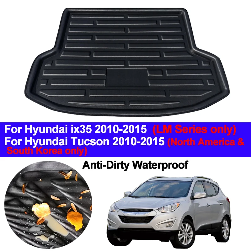Задний багажник поднос для багажника коврики Hyundai Tucson ix35 2010 2013 2014 2015| |