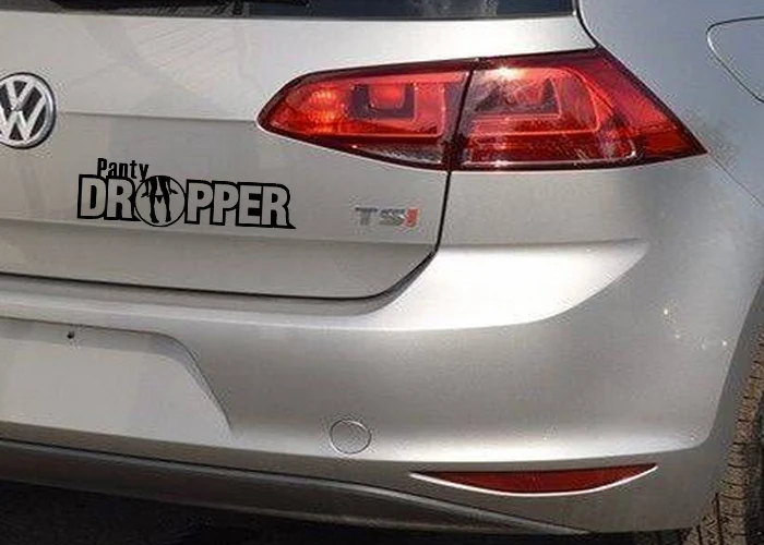 HotMeiNi наклейка для автомобилей Jdm украшение текст трусики капельница окно бампер