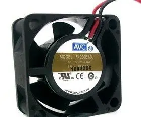 AVC 4020 двойной шарикоподшипник 12v0. 28a объем воздуха Охлаждающий вентилятор f4020b12u