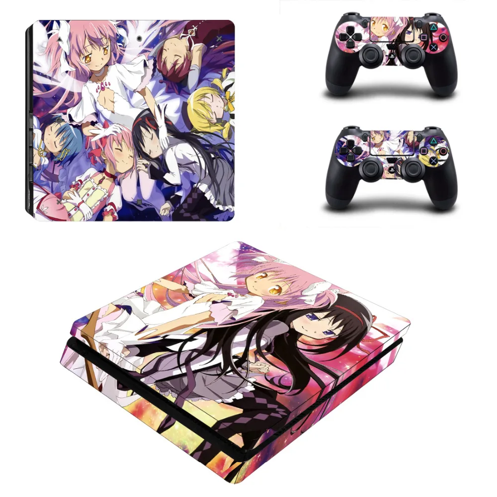 Стикеры в стиле аниме No Game Life PS4 Slim Skin наклейки для консоли PlayStation 4 и контроллера