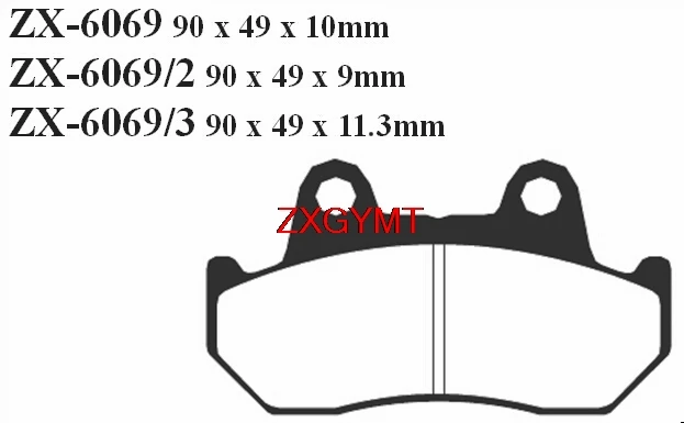 Набор дисковых тормозных колодок для HONDA VT 750 VT750 C Shadow 1986 1996 барабан 96 86 95 94 93 92 91 90 89