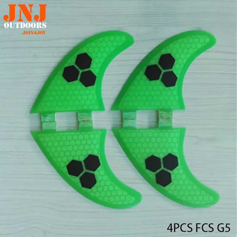 JNJ абсолютно новый стекловолокно FCS G5 quad ласты для серфинга|surfboard fins|fcs g5surfboard fins |