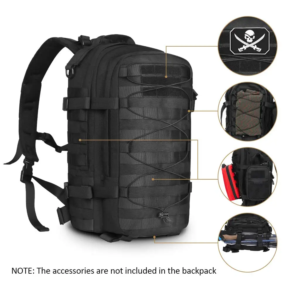 1000D нейлоновый тактический рюкзак охотничий рюкзак армейский Molle Рюкзак Сумка военный штурмовой рюкзак для пешего туризма кемпинга альпинизма