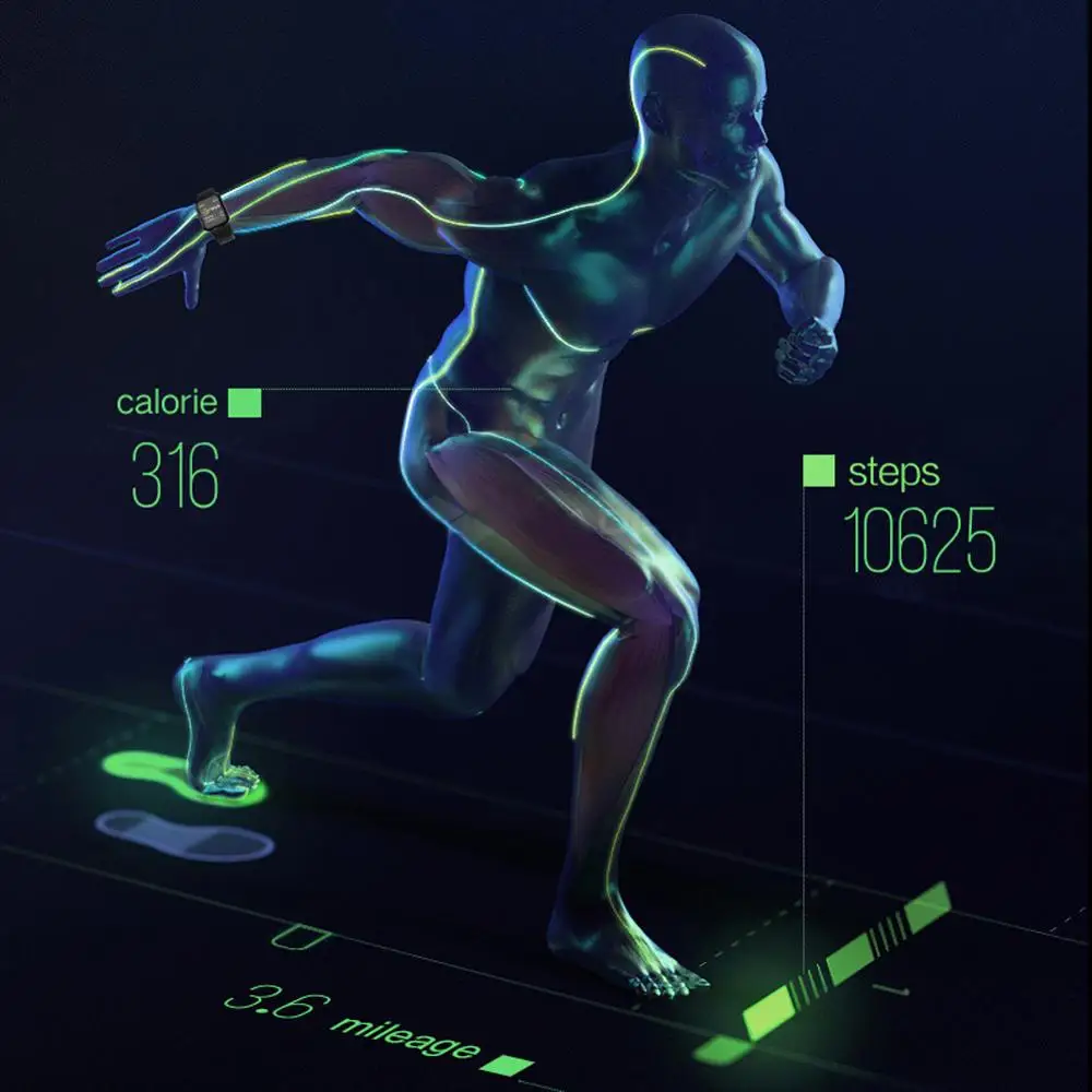 LEMDIOE Смарт часы для мужчин и женщин Монитор артериального давления сердечного