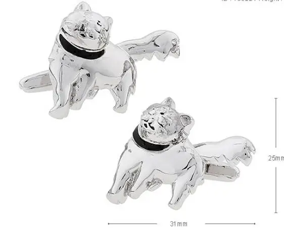 Мужские запонки черные и серебряные M4332|silver cufflinks|men cuff linkscuff links |