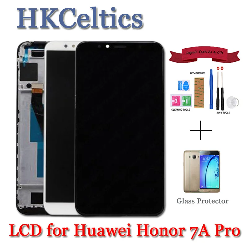 2018 5 7 дюймов запасные части для Huawei Honor 7A pro aum-l29 honor 7c ЖК-дисплей + сенсорный экран