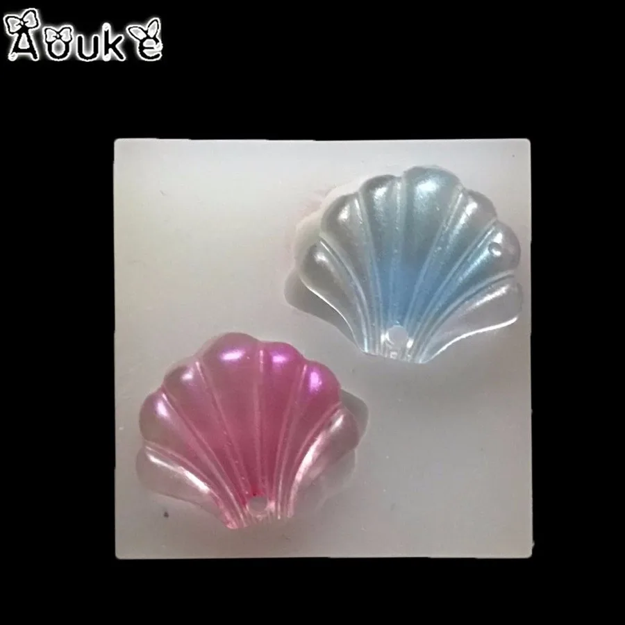 Форма раковины океана ювелирные изделия помадка эпоксидная форма Прозрачная