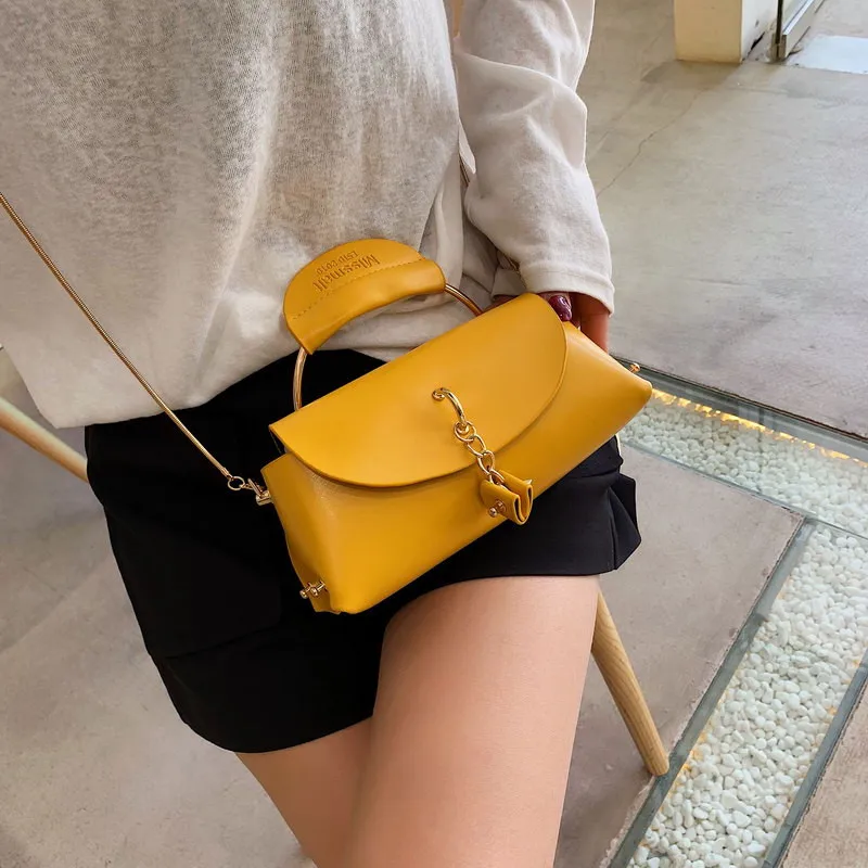 Женский Одноцветный мини-сумка через плечо модные женские новые мягкие