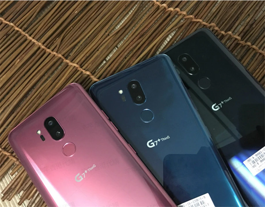 LG G7 ThinQ G710VM разблокированный 64 Гб rom 4 Гб ram LTE Android Snapdragon 845 Восьмиядерный 6," двойной 16 МП NFC отпечаток пальца