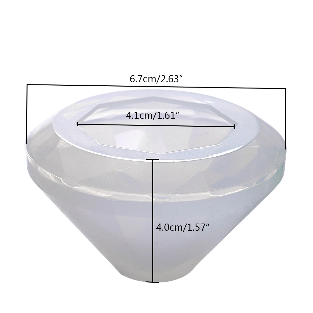 Алмазная форма силиконовая смола подвеска для изготовления ювелирных изделий DIY