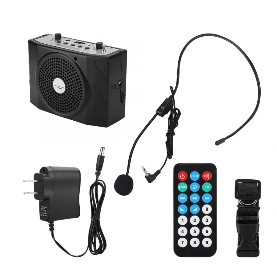 Bluetooth портативный громкий динамик USB MP3 MP4 дистанционное управление мини Аудио Громкий динамик 110 V-220 V пояс микрофон