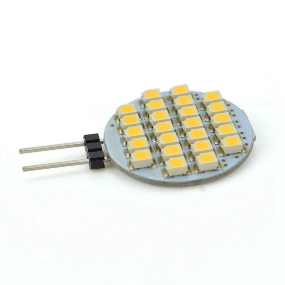 Runmade G4 24SMD 2835 Светодиодный желтый морской светильник лампа авто грузовик Лодка RV