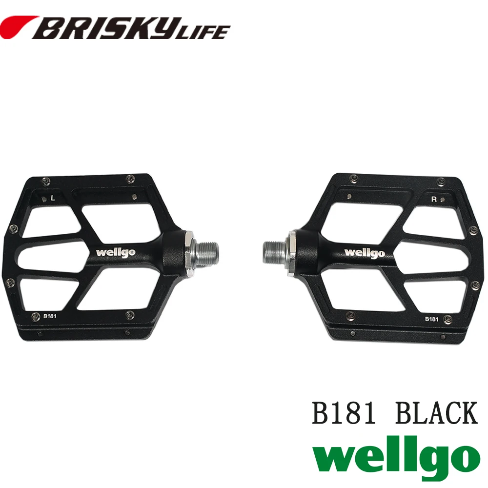 Сплав WELLGO педали для велосипеда Бесплатная доставка Высокое качество цвета BMX