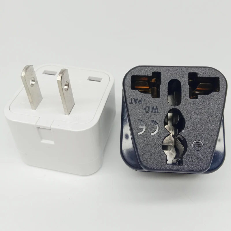 1 шт. Универсальный дорожный адаптер переменного тока с плоской вилкой| |