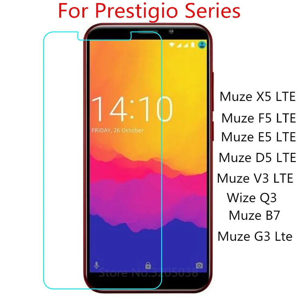 Стекло для защиты экрана Prestigio Wize Q3 G3 Lte Muze X5 F5 E5 D5 B7 V3 Lte|Защитные стёкла и плёнки