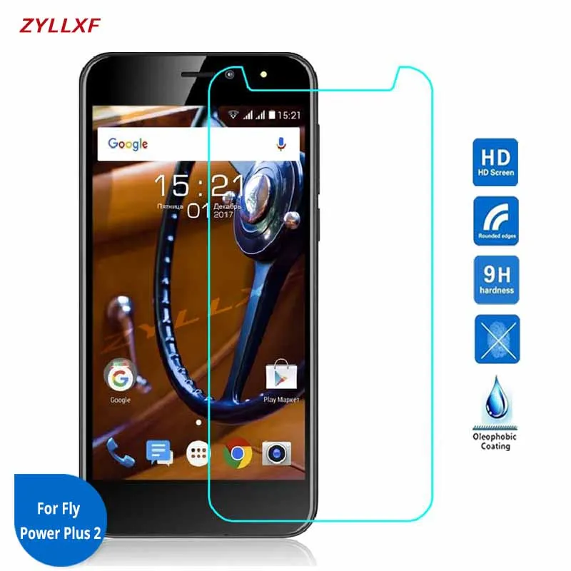Для Fly Power Plus 2 FS526 закаленное стекло Премиум Защитная пленка для экрана 5 0 дюйма 9H