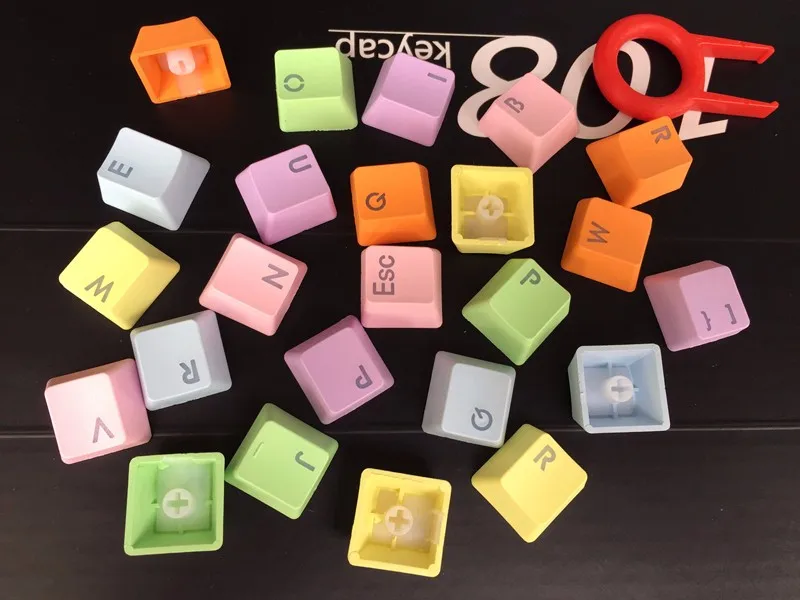 Cherry MX Keycaps подсветка PBT 37 клавиш плюс ESC Double shot Просвечивающая подсветка с подсветкой для механической клавиатуры