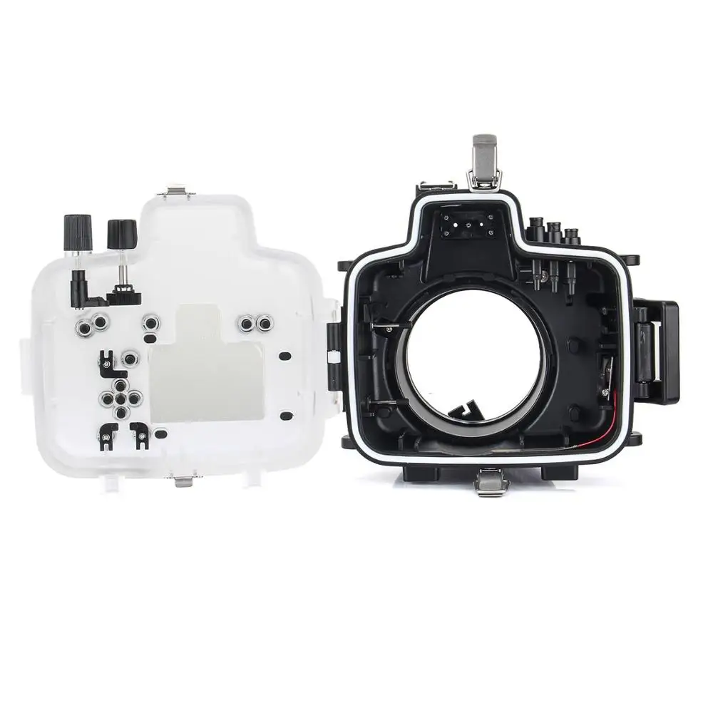 Meikon 40 м/130 футов подводный водонепроницаемый корпус чехол для Canon EOS 750D (18-135 мм) с