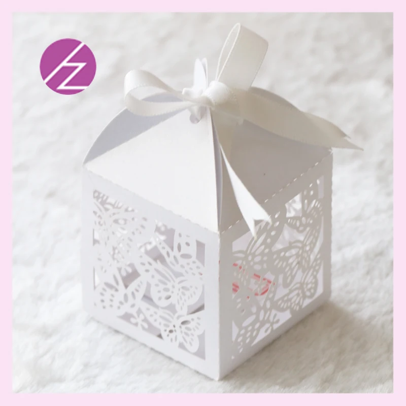 50 шт. складные коробки для украшения свадебной вечеринки|box diy|box whitepaper favor box |