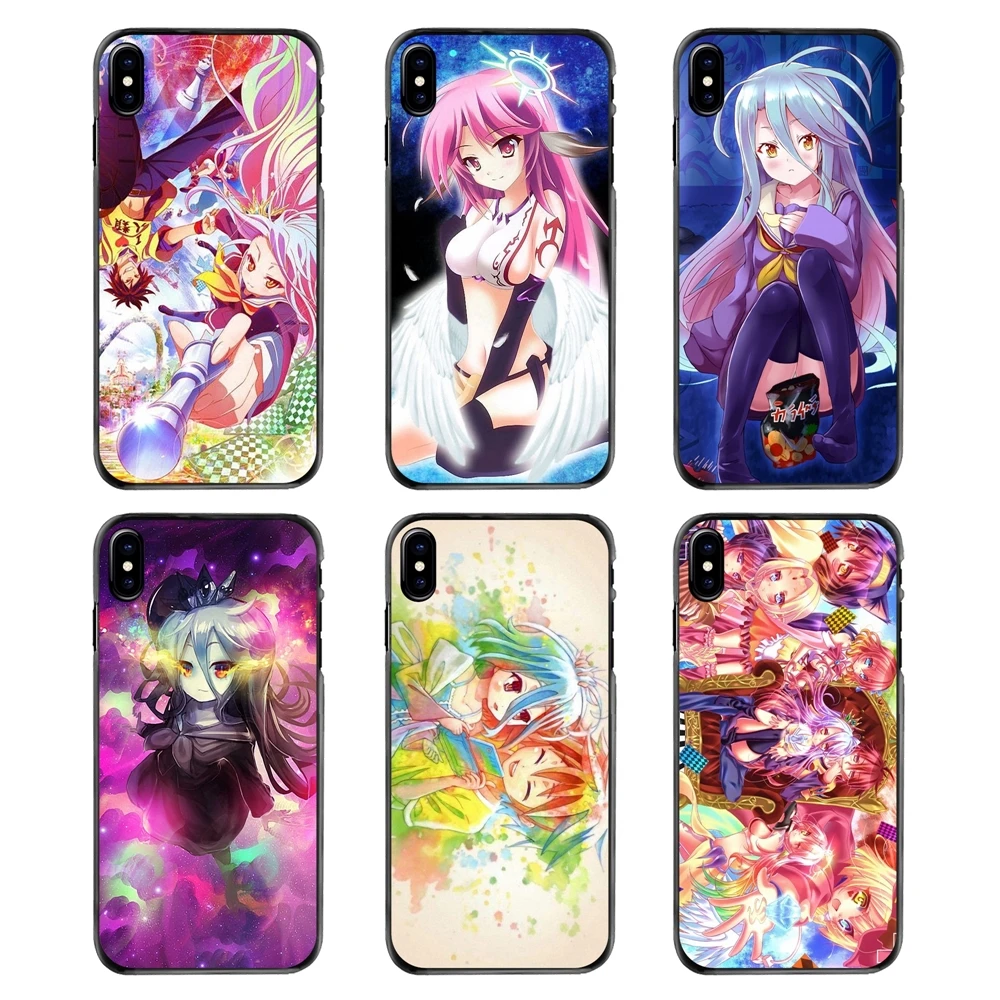 For Huawei P7 P8 P9 P10 Lite Plus 2017 2016 Honor 5C 6 4X 5X Mate 8 7 9 Case Cover NO GAME LIFE Sexy Anime Girl survival game |