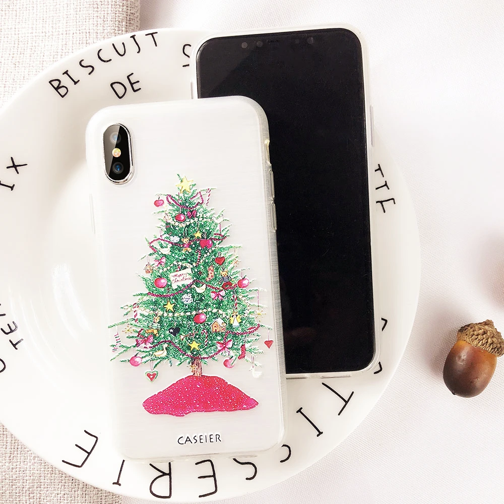 CASEIER Горячие чехлы для iPhone XS Max роскошный защитный мягкий силиконовый чехол 3D