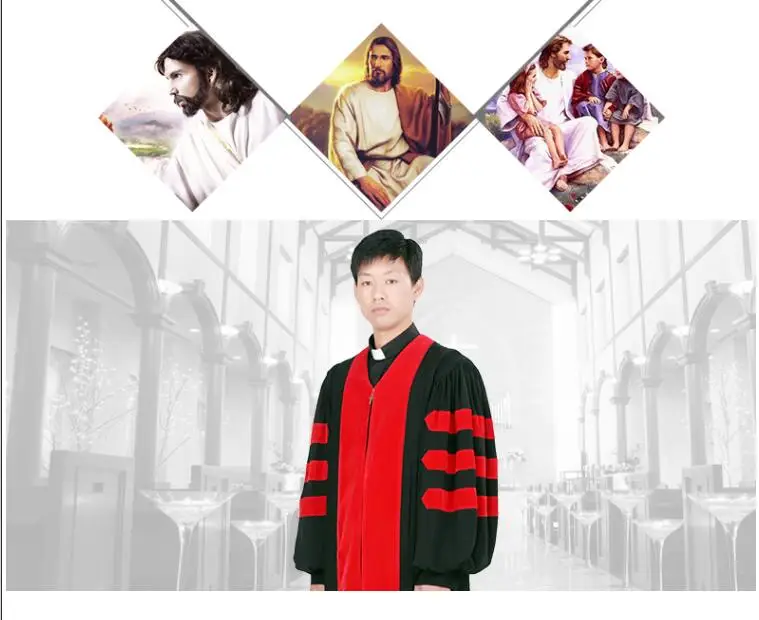 Черный хор CASSOCKS алтарный сервер аколит церковный духовенец Vestments Padre Robe tonaca pretre peignoir priester gewand