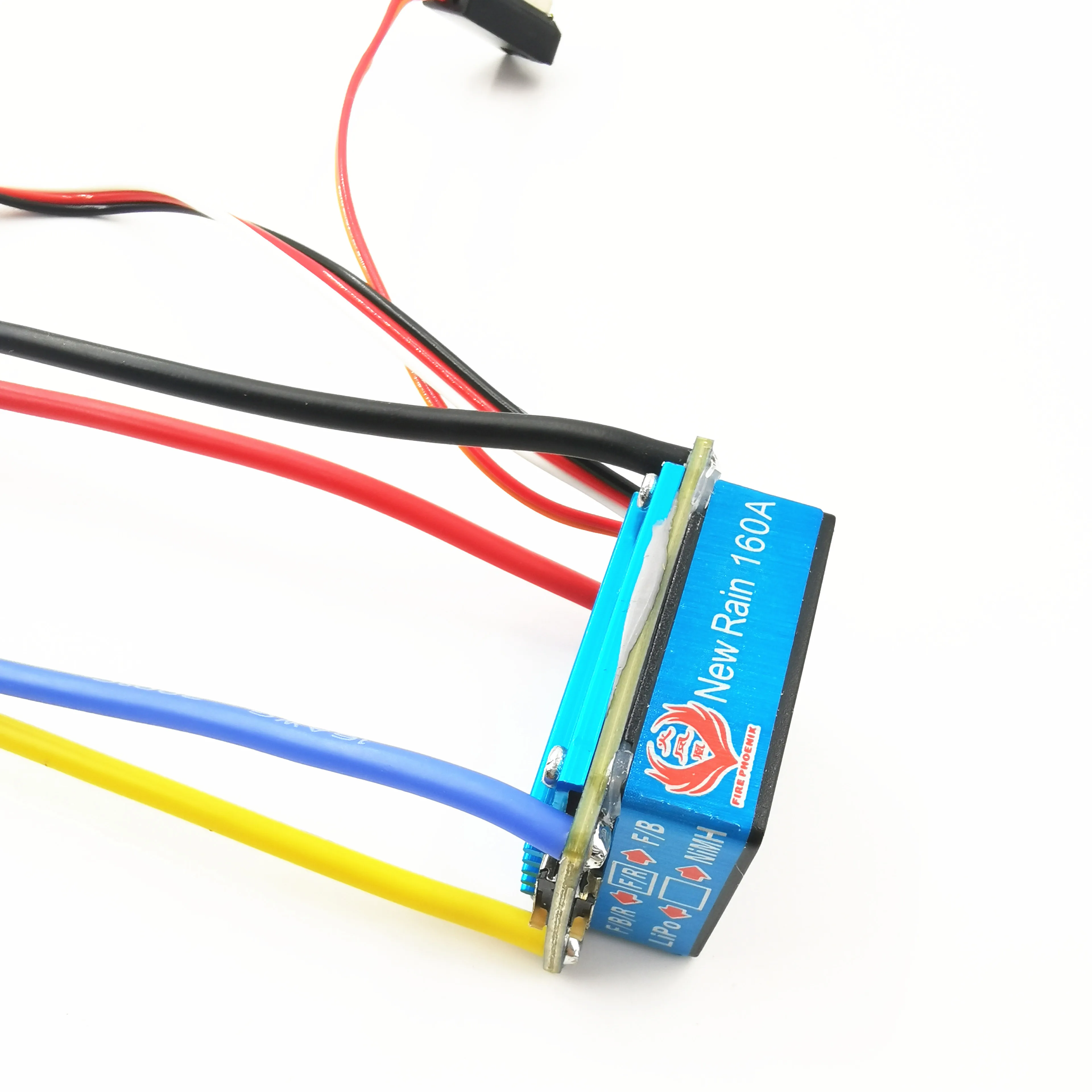 Fire Phoenix New Rain 160A матовый ESC водонепроницаемый 2-3s Lipo 5 В/1A BEC для 1/12 грузовиков Багги