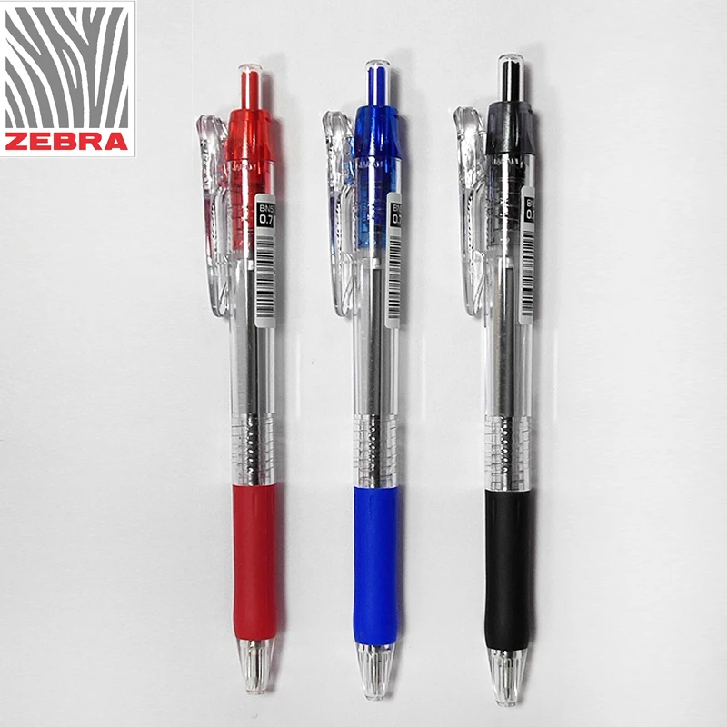 

Ручка шариковая ZEBRA BN5 с большой мощностью, 0,7 мм, 2 шт.
