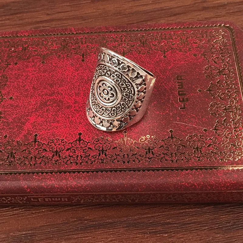 Sindlan кольцо в богемском стиле этнический Ветер винтажная резьба тибетское