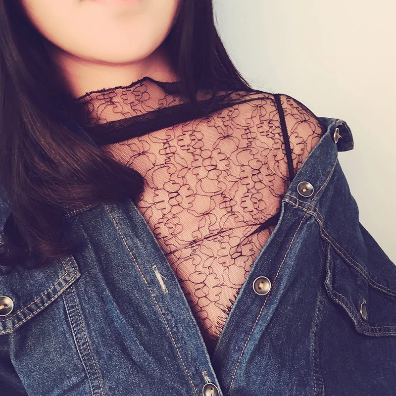 Женские прозрачные футболки с цветочным принтом сетчатые топы прозрачным