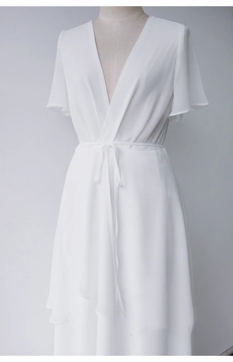 Летнее платье 2019 повседневное винтажное шикарное белое в стиле бохо женское