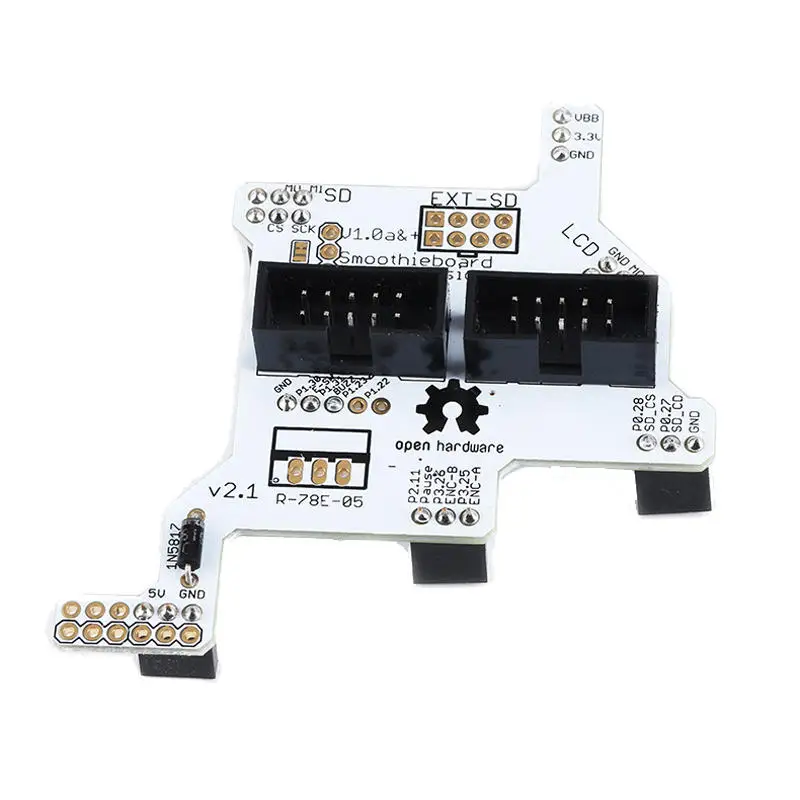 Плата Smoothieboard 5X V1.1 с полным графическим ЖК адаптером плата модуля подключи и