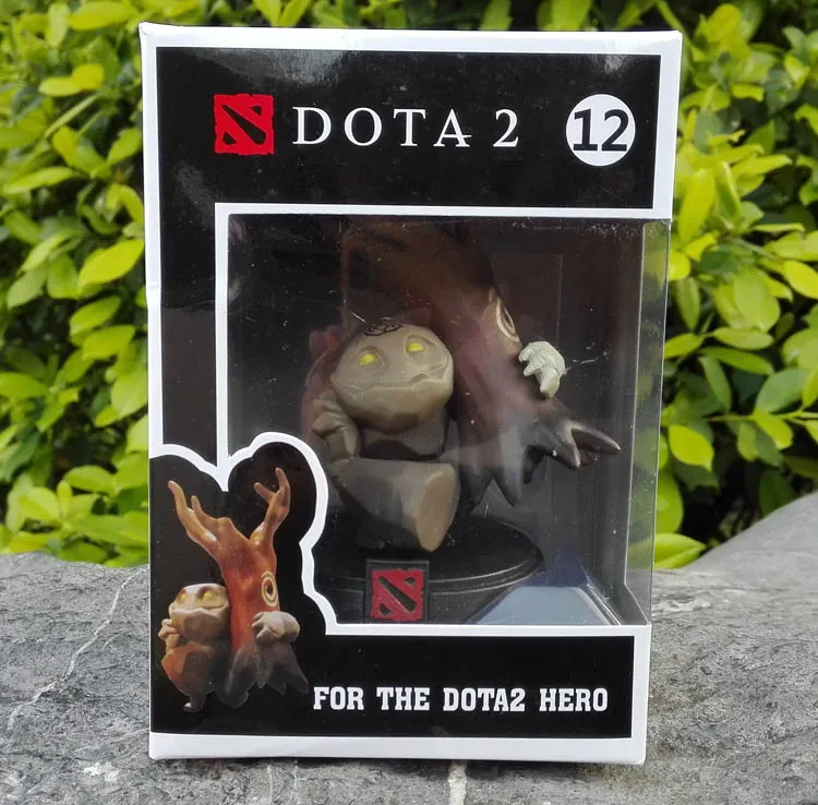 4pcs/set Dota 2 Hero DOTA Slardar Silkwood The Doom Bringer Stone Giant PVC Action Figures Model Toy In box best XMAS Gift | Игрушки и