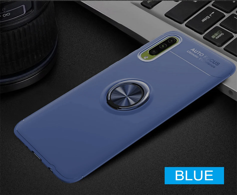 Роскошный армированный мягкий кольцо чехол крышка на samsung Galaxy A50 A70 A10 A20 A30 бампер чехол для M30 M10 M20 A7 A9 чехол для автомобиля
