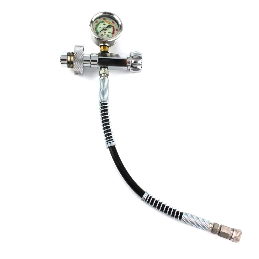 PCP Подводное Нержавеющая сталь высокое Давление воздуха пополнения G5/8 Мужской Din