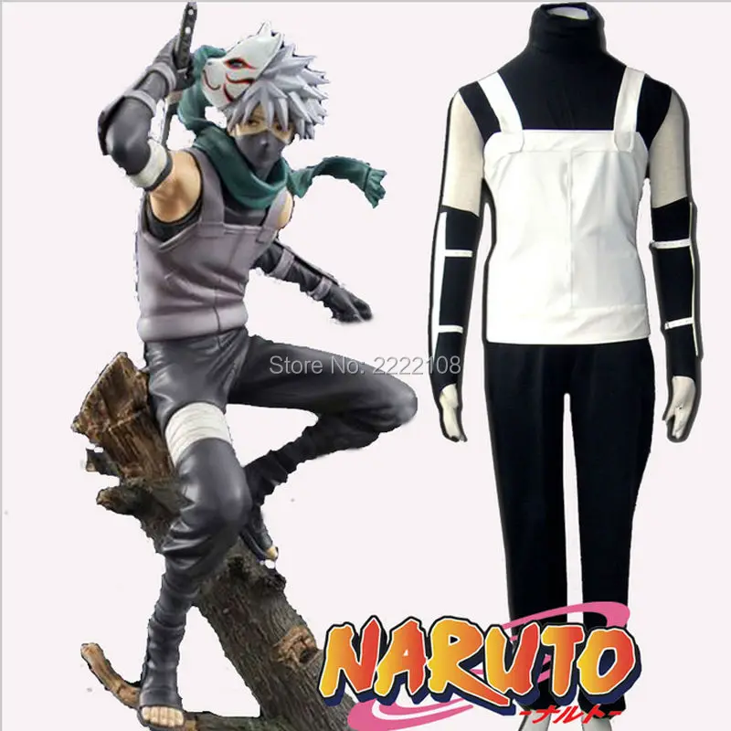 Горячая Манга Amime Наруто Костюм для ношения при температуре до обувь косплея