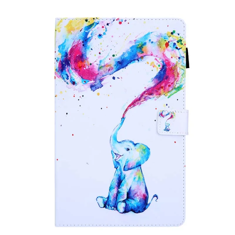 CASE Чехол-книжка с подставкой из искусственной кожи, чехол для samsung Galaxy Tab A 10,1 T510 T515 SM-T510 SM-T515, чехол для планшета - Цвет: CASE