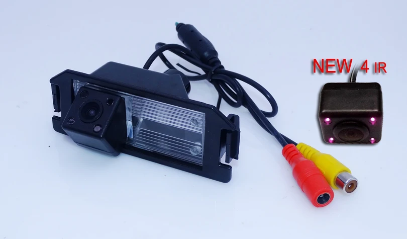 Автомобильная камера заднего вида 4 ir lights 170 angle adapt для HYUNDAI I30 kia soul + дисплей